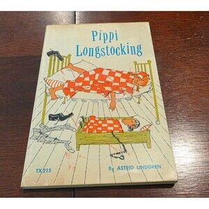 Pippi Longstocking by Astrid Lindgren Scholastic Paperback 1973